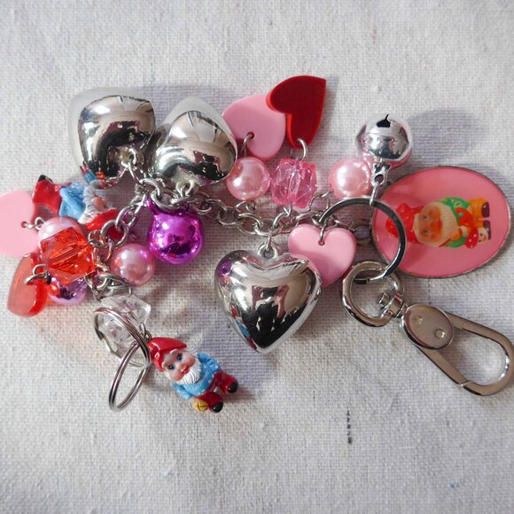 Fiorucci Love Therapy Charm Key Fob with Box